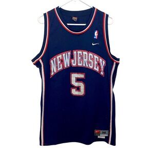 Jason Kidd New Jersey Nets Nike Authentic Jersey Medium Length+2 2002